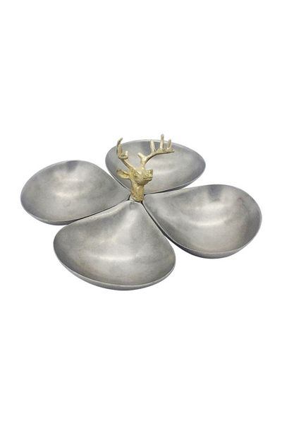 Narin Saturn Snack Bowl - Retro Deer Figure Design