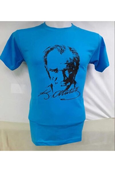 FATELLA Unisex Children's Short Sleeve Atatürk Printed Long Sleeve 23 April 1...