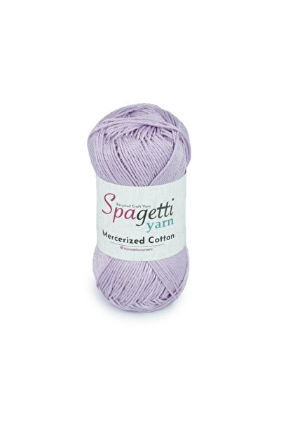 Spagettiyarn Mercerized Cotton Canlı Lila El Örgü İpliği