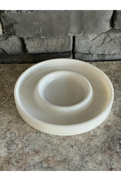 Polen Stone Beyaz Doğal Mermer El Yapımı - Sunumluk