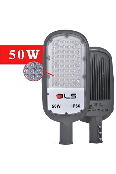 DLS 50w Led Yol Sokak Armatür Park Bahçe Çevre Site Bina Dış Mekan Lamba Aydınlatma Ledli Sokak Arma