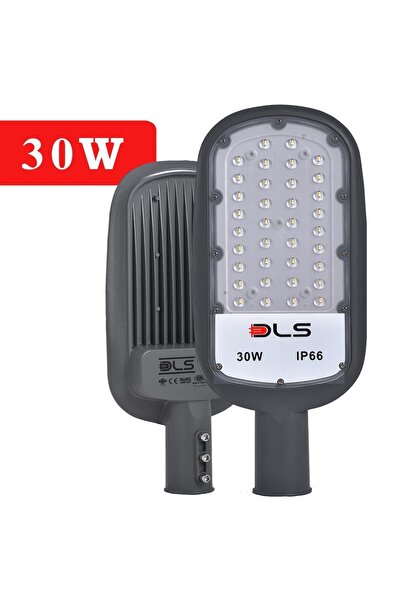 DLS 30w Led Yol Sokak Armatür Park Bahçe Çevre Site Bina Dış Mekan Lamba Aydınlatma Ledli Sokak Arma