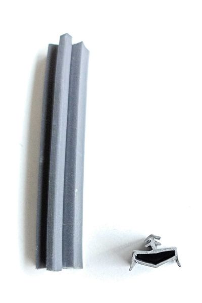 Sağlam Indoor Room Door Seal Anthracite Black 6 Meter