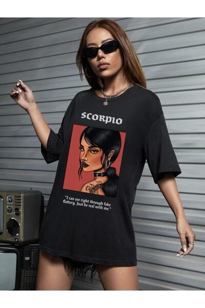 BENROMA Μπλουζάκι με στάμπα μεγάλου μεγέθους