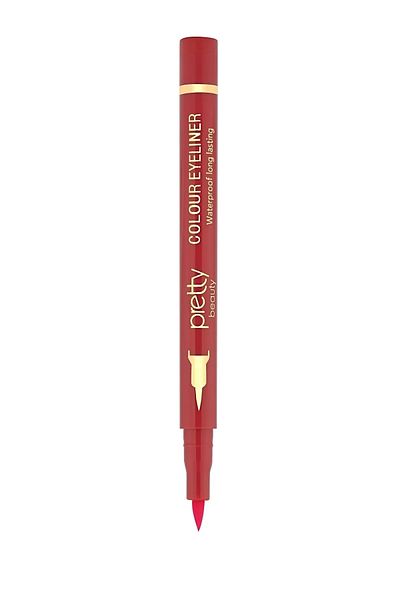 Pretty Beauty Colorful Eyeliner Thick Tip Pink