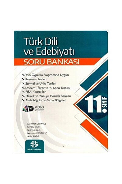 Bilgi Sarmal Yayınları Bilgi Sarmal 11. Sınıf Türk Dili Ve Edebiyatı Soru Ban...