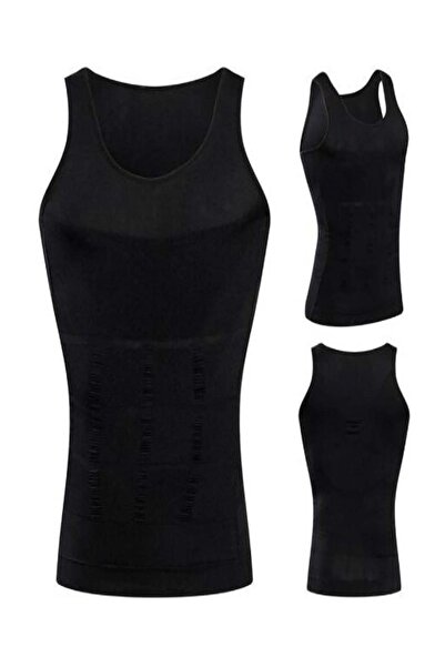 MİSTİRİK Torenova Model - Black Color Recovery and Tightening Corset Undershirt