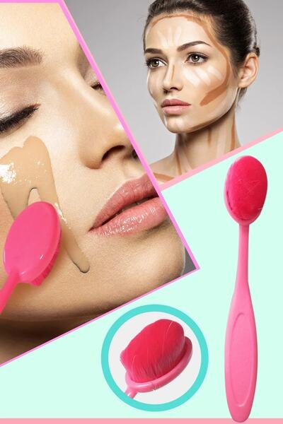 Rbs KOZMETİK فرشاة ملعقة ملونة