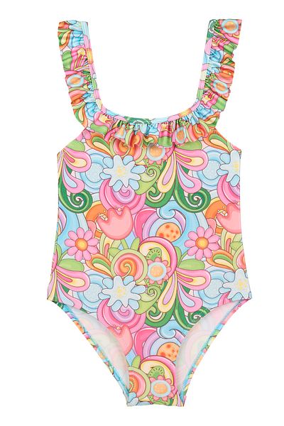 No Gossip Kids Frilly Children's Swimsuit Twister234100-d