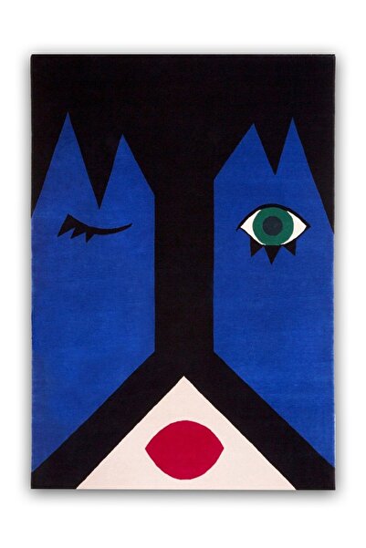 Rugs Modern Halı Mira 1149 Parliament Blue Woven Base Carpet with Lip and Eye...