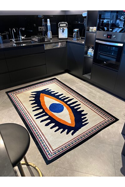 Rugs Modern Halı Mira 1021 Göz Temalı Çok Renkli Modern Dokuma Taban Tasarım ...