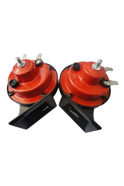 MEPARTS Universal Di̇di̇t Horn Double Plug 24V Double Plug-410 Hz. (L) & 520 Hz. (H)