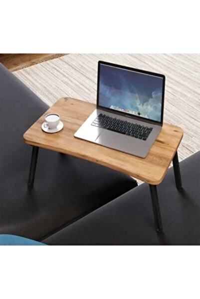 NORTHOME Laptop Seyyar Kahvaltı Masası Katlanır Çalışma Sehpası Atlantik Çam