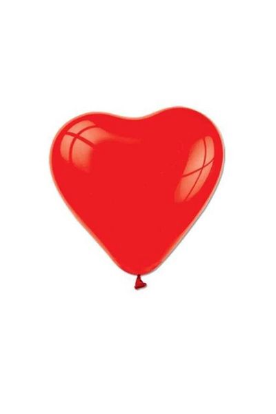 Happyland Heart Latex Balloon Tiny 5 Inc Heart Balloon Red Heart Balloon 10 Pieces Red Balloon