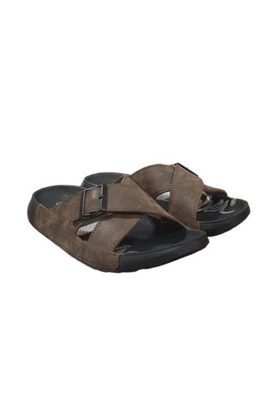 Summer floater made of leather, by Lee Cooper. | Mens leather sandals,  Leather slippers for men, Mens sandals