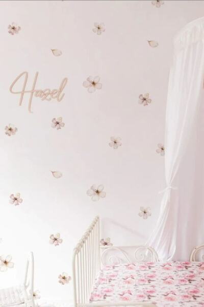 Duende Sticker - Spring Violets Decorative Wall Sticker