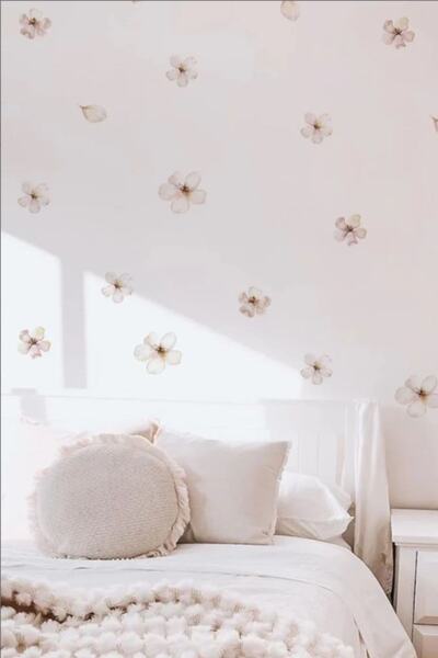 Duende Sticker - Spring Violets Decorative Wall Sticker