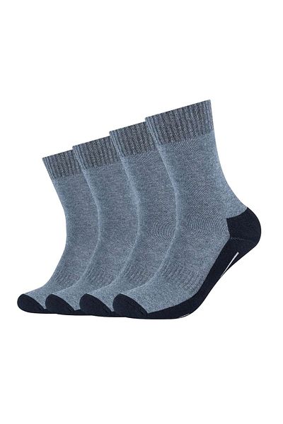 camano Unisex Socken - Pro Tex Function, einfarbig, 4er Pack