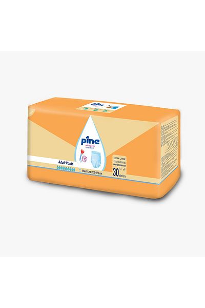 Pine Absorbent Panties Adult Patient Diapers Size Xl 30 Pieces