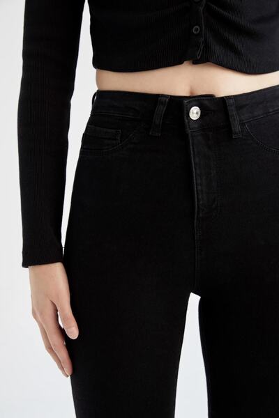 DeFacto Super Skinny Jegging Fit High Waist Jean Trousers Y7204az22au