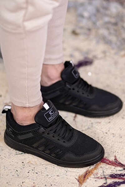 Riccon Pánské tenisky001222 Black Black