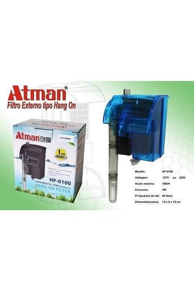 Atman فلتر شلال Hf-0100 190 لتر/ساعة