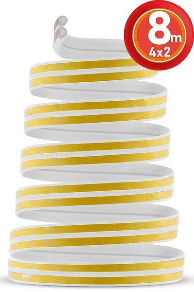 Soft Kare Door Window Tape 4x2=8 m Waterproof Insulation Wick Sound Cold Heat Insulation Tape