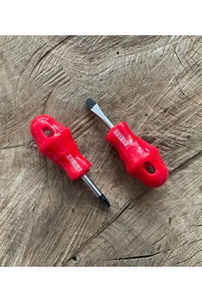 Baytec Mini Yıldız Tornavida Ph2*30mm Mini Düz Tornavida 2li