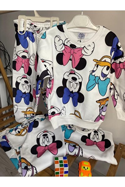 emekleconsept Set de fete cu modele de desene animate de iarnă