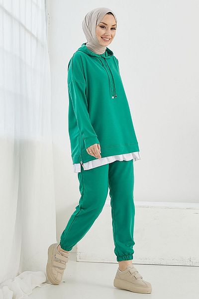Green sweatsuit shop womens