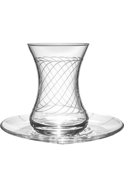 KCD 12 Piece Tea Cup Set for 6 People
