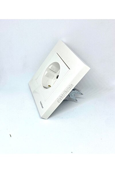 Netelsan Byobu White Grounded Socket (FRAME INCLUDED) - 7 Pieces