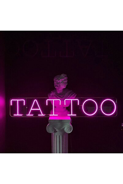 dekoraven Tattoo-dövmeci-dövme Neon Led Tabela