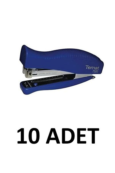 Temat 7500 Large Stapler 30 Sheets 24/6 Blue 10 Pieces