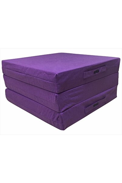 REMEGE Deprem Yatağı - Üçe Katlanır Koltuk Yatak - Çadır Içi Katlanır Yatak - Kamp Yatağı 60x180x9,5 Cm