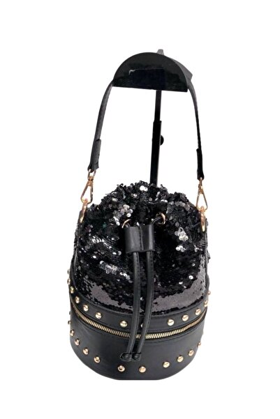 Sentt Deri Zımbalı Pullu Çanta