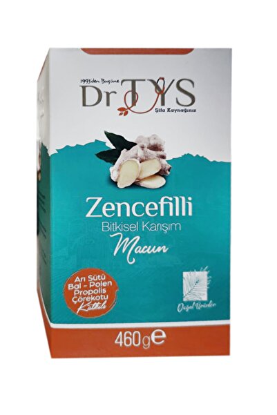 Dr TYS Zencefilli Arı Sütü-bal-polen-propolis-çörekotu Bitkisel Karışım Macun...