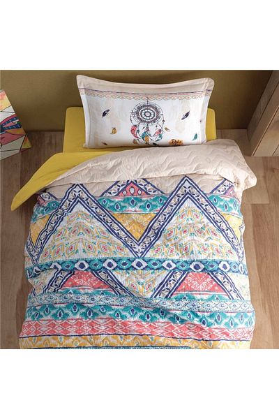 ŞENER HOME Dream Catcher με μοτίβο για παιδιά-νεανικό δωμάτιο Μονό Πλήρες Σετ Four Seasons - Clasy Boho