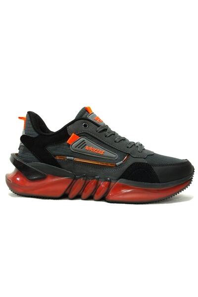 Wickers Smoked Orange Lace-up Sneakers Sports Shoes