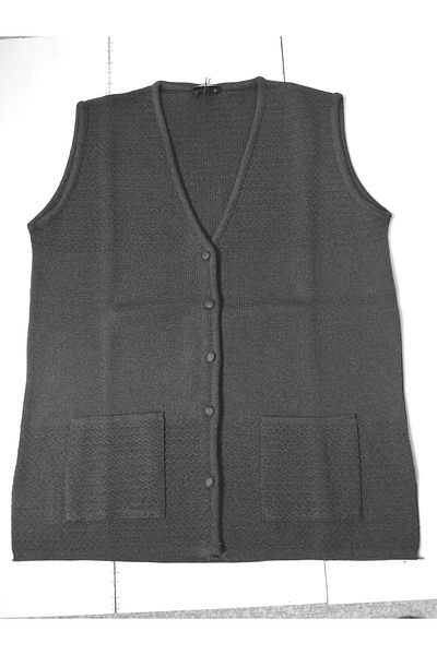 anne moda ankara 1. Quality, Wool Blended Winter Steel Knitted Knitwear Mother Vest