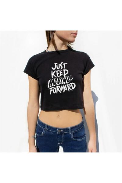 Gofeel Απλά συνεχίστε να προχωράτε μετάβατα - Γυναικείο μπλουζάκι Harajuku με...