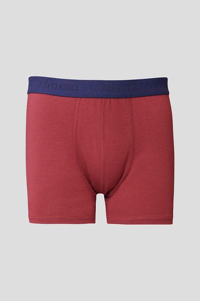 ALTINYILDIZ CLASSICS Ανδρικό Premium βαμβακερό Navy Blue-μπορντό Πακέτο 3 εύκαμπτων μπόξερ