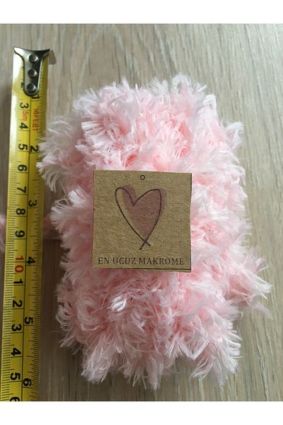 Makromİps Macrame Rope (10 Meters) Kuzum Kuzucuk Rope Plush Teddy Bear Magnet Hobby Rainbow