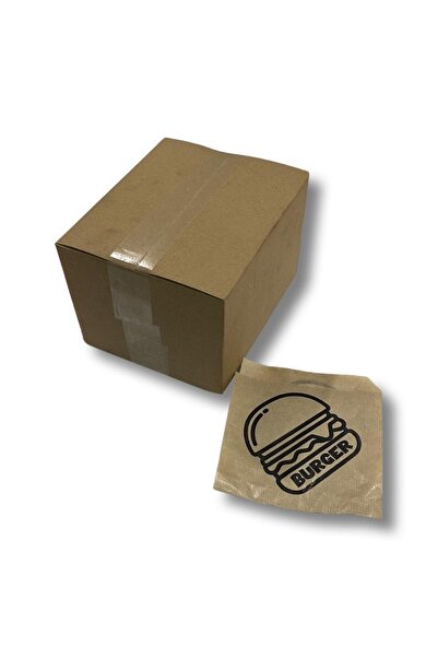 GİZPAK Kese Kağıdı Şamua Hamburger 1000 Li