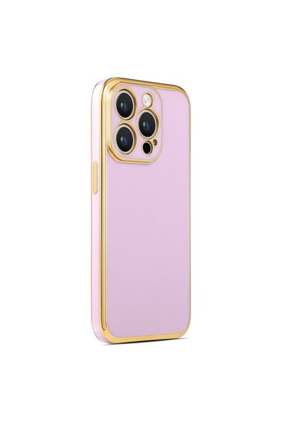 ZM STORE Apple iPhone 14 Pro Case Glossy Edge Camera Protection Bark Cover