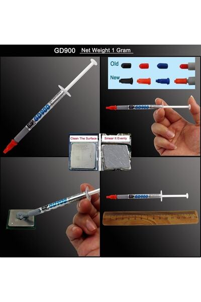 Chips Gd900 Termal Macun 1 gr Scraper Yüksek Performans 4.8 W/mk