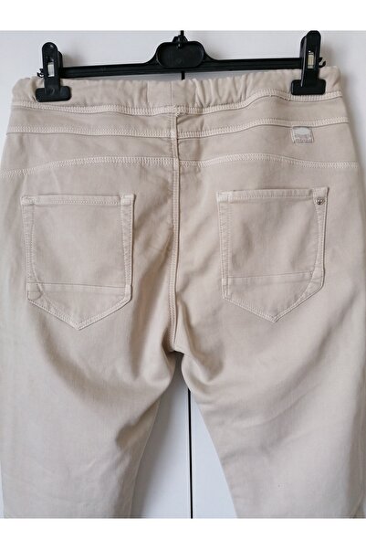 anne moda ankara Джоггер з бавовняними шнурками та високою талією