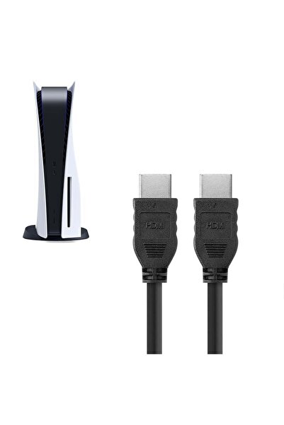 POPKONSOL Hdmi Kablo 1.5mt 4k Full Hd Premium Yüksek Hızlı Ps3 Ps4 Ps5 Playst...