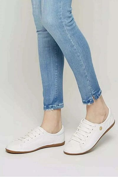 U.S. Polo Assn. Flats albi pentru copii