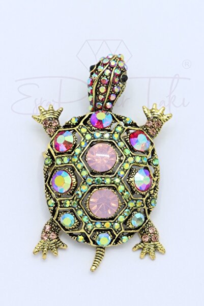 Esra Pamir Kaplumbağa Broş